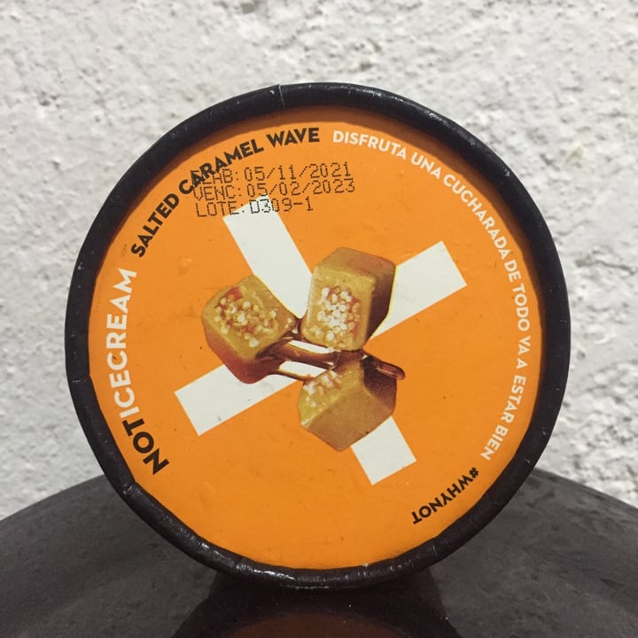 photo of NotCo Not Ice Cream Salted Caramel Wave shared by @zullybee on  21 Dec 2022 - review