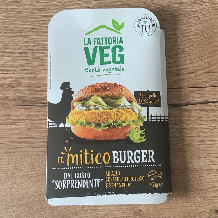photo of la fattoria veg Il Mitico Burger shared by @annaberger on  30 Mar 2023 - review