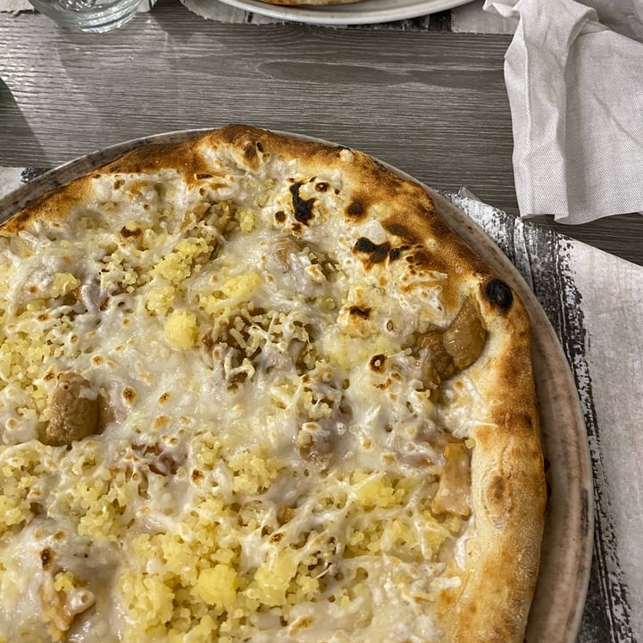 photo of Da Nicole al Lungomare Pizza Cinzietta con mozzeralla vegana shared by @marcisoq on  27 Jul 2023 - review