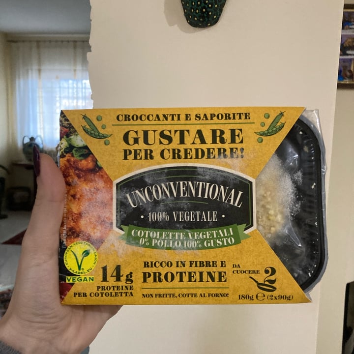 photo of Unconventional Cotolette Vegetali 0% Pollo 100% Gusto shared by @cloud00 on  26 Jan 2023 - review