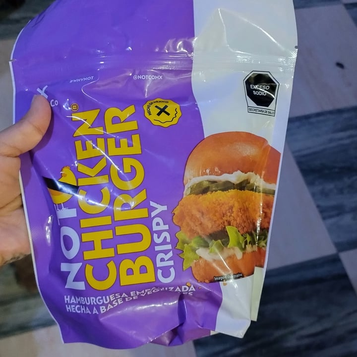 photo of Not Co Not Chicken Burger shared by @quetzallicalhoun on  08 Jul 2023 - review