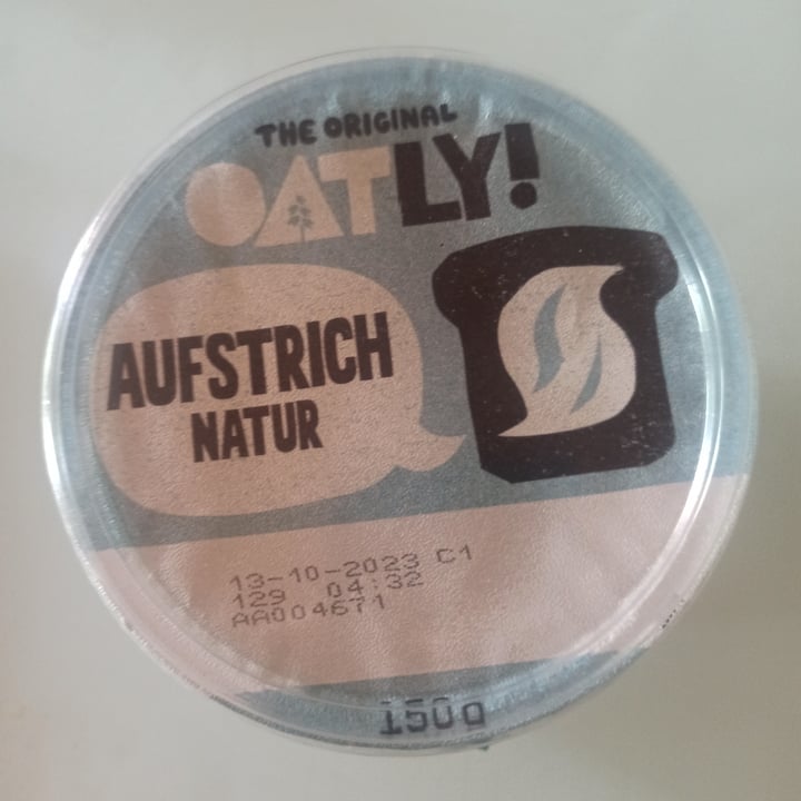 photo of Oatly Aufstrich natur shared by @hi-i-am-yana on  28 Jul 2023 - review