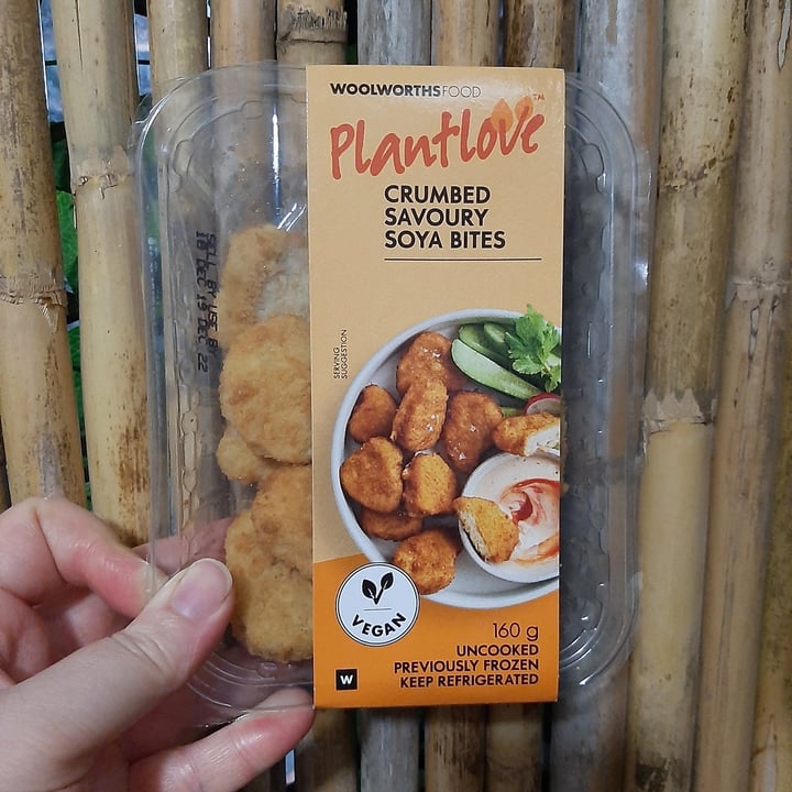 photo of Woolworths Food crumbed savoury soya Portions shared by @alexmassey on  27 Jun 2023 - review