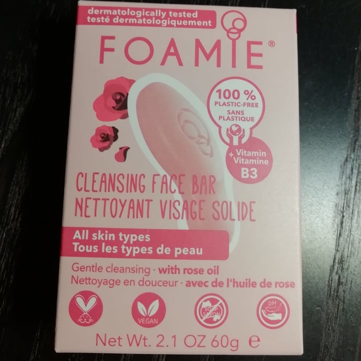 photo of Foamie  Cleansing Face Bar shared by @alessandraalessandra on  08 May 2023 - review