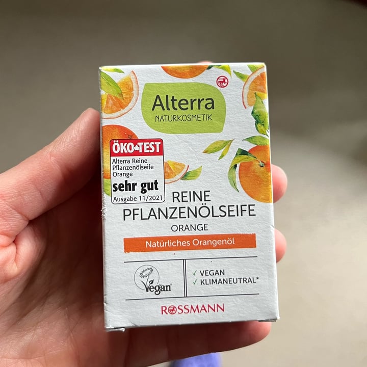 photo of Alterra reine pflanzenolseife Orange shared by @xanaramos on  22 Apr 2023 - review