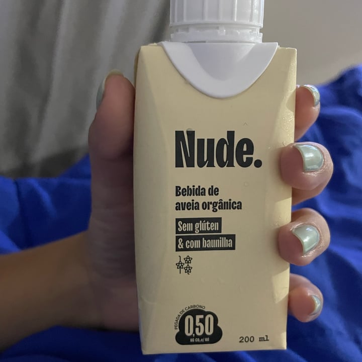 photo of Nude Bebida de Aveia Orgânica sem glúten & com baunilha shared by @sofmedina on  10 Mar 2023 - review