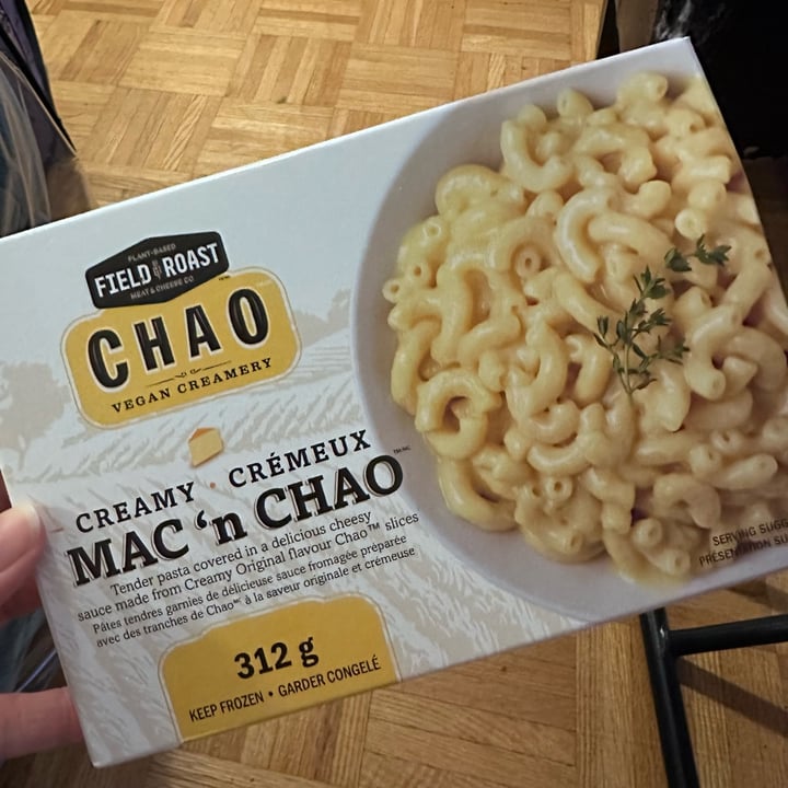 photo of Field Roast Creamy Mac ‘n Chao shared by @nowmakeitvegan on  12 Aug 2023 - review