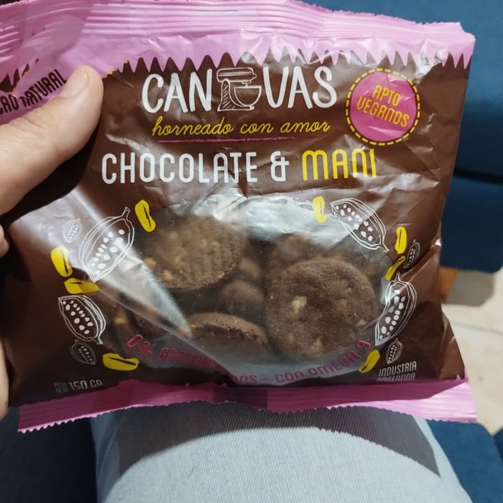 photo of Canvas Galletita de chocolate y maní shared by @patriveg80 on  05 Apr 2023 - review