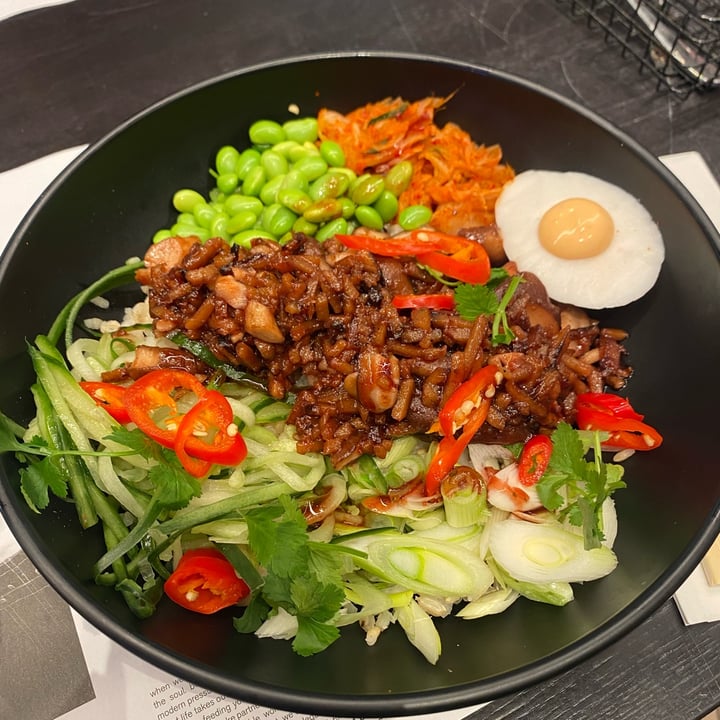 photo of wagamama manchester airport t2 No Duck Donburi shared by @meganthevegetable on  15 Jan 2023 - review