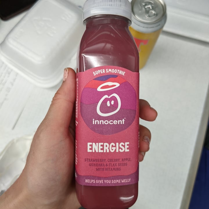 photo of Innocent Energise Super Smoothie shared by @katchan on  03 Mar 2023 - review