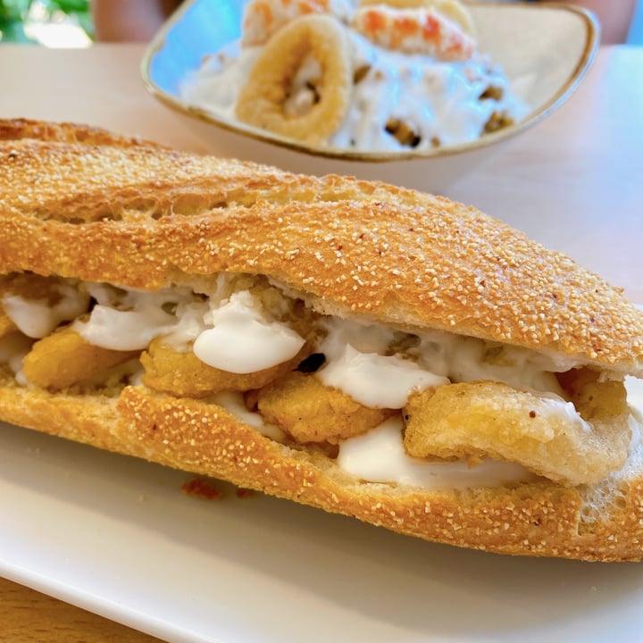 photo of A Flama Bocadillo de "calamares" shared by @vegala on  05 Jan 2023 - review