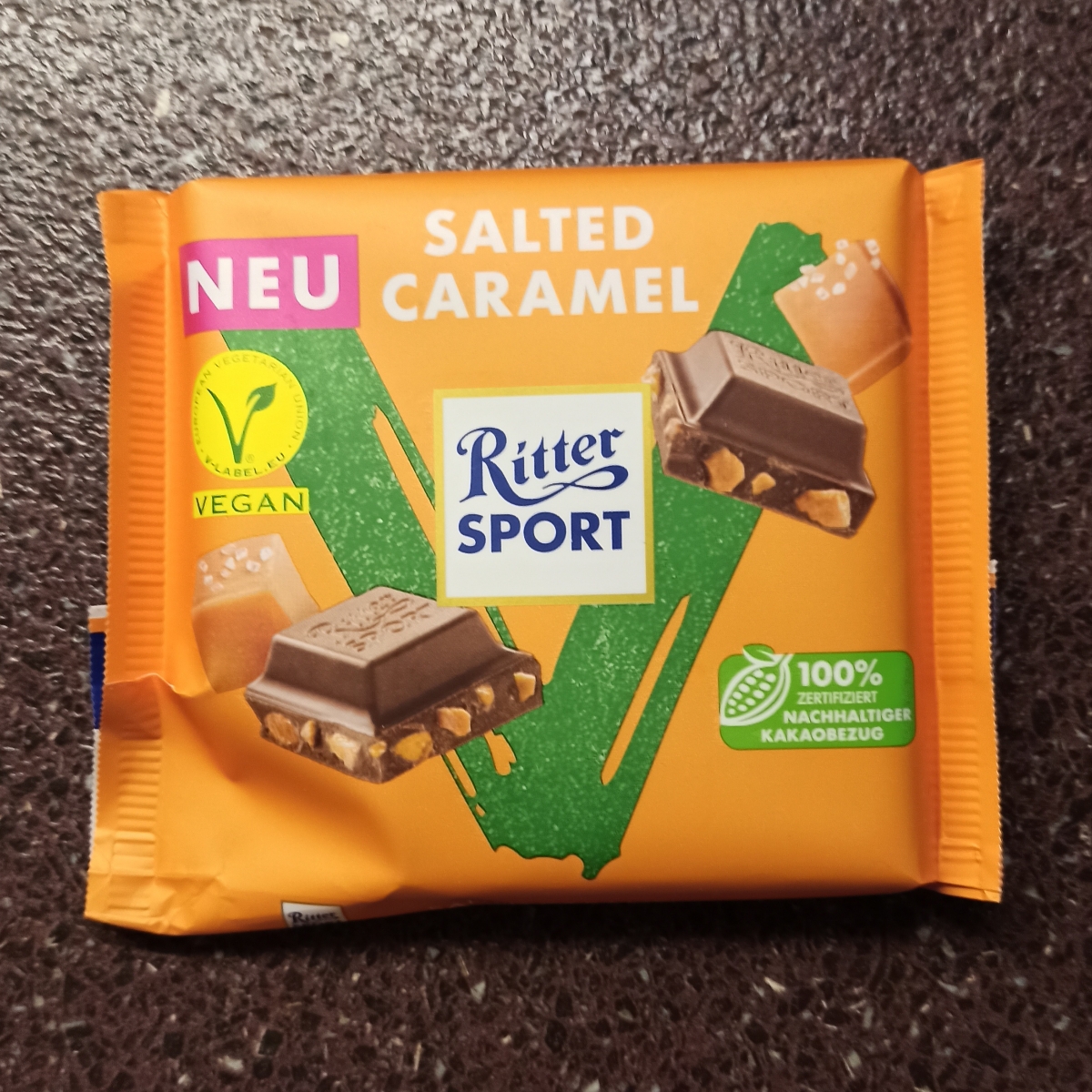 Salted Caramel from Ritter Sport - Vegan Product Reviews & Ratings ...