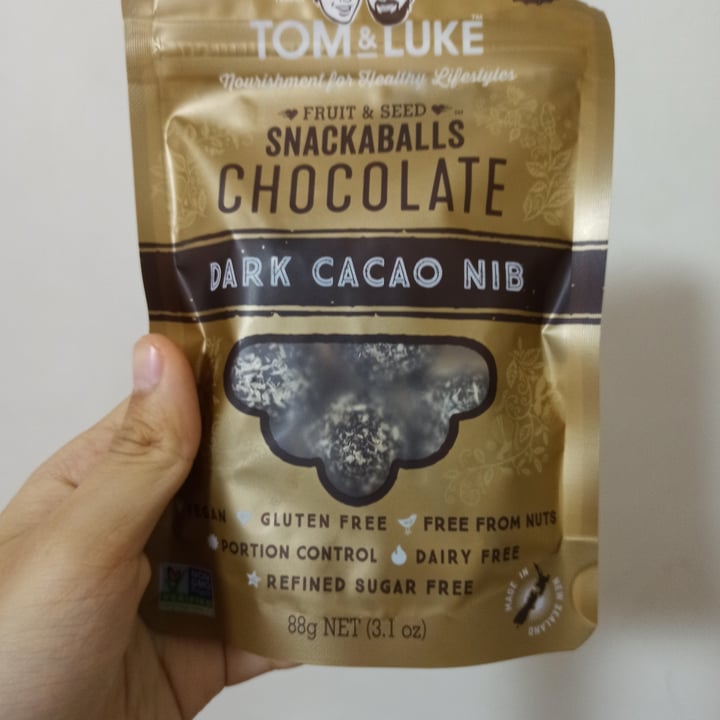 photo of Tom and Luke Dark Cacao Nib shared by @falafel090909 on  04 Feb 2023 - review