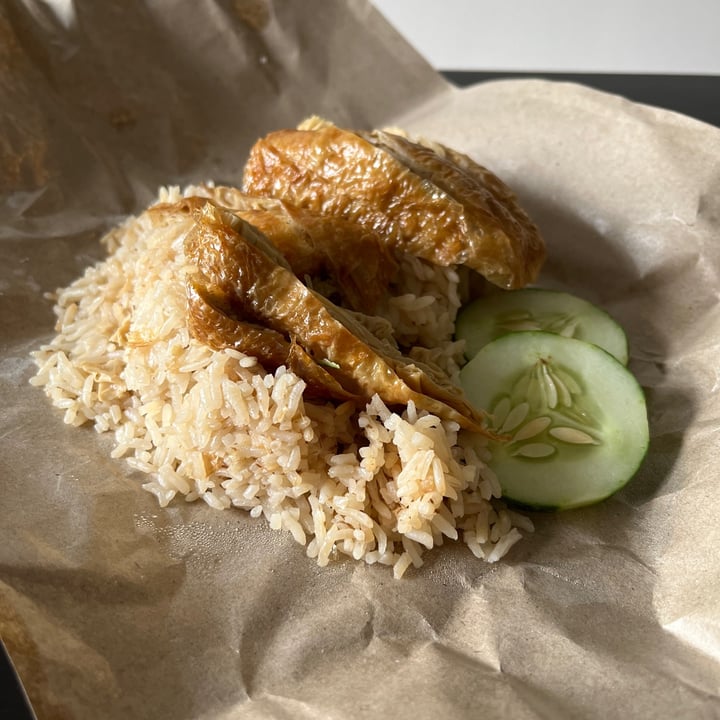 photo of Tanaka Vegetarian Food Chicken Rice shared by @vegphilosopher on  12 Aug 2023 - review