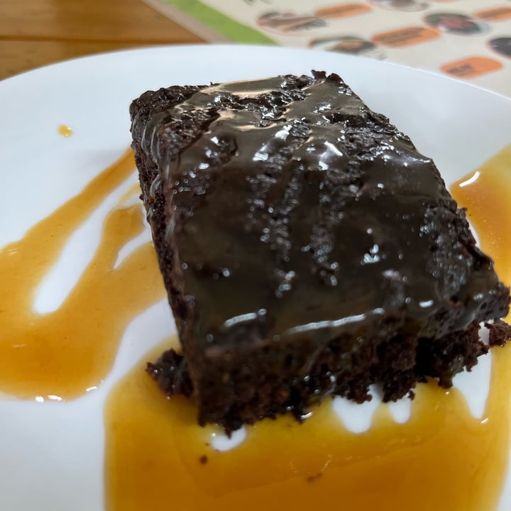 photo of Raízes - cozinha veg Brownie com sorvete shared by @debhvt on  23 Apr 2023 - review