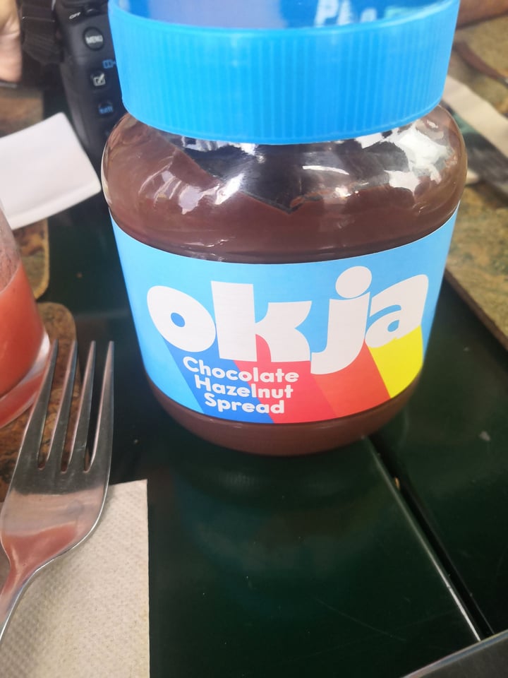 photo of okja Chocolate Hazelnut Spread shared by @joanacruz on  29 Nov 2022 - review