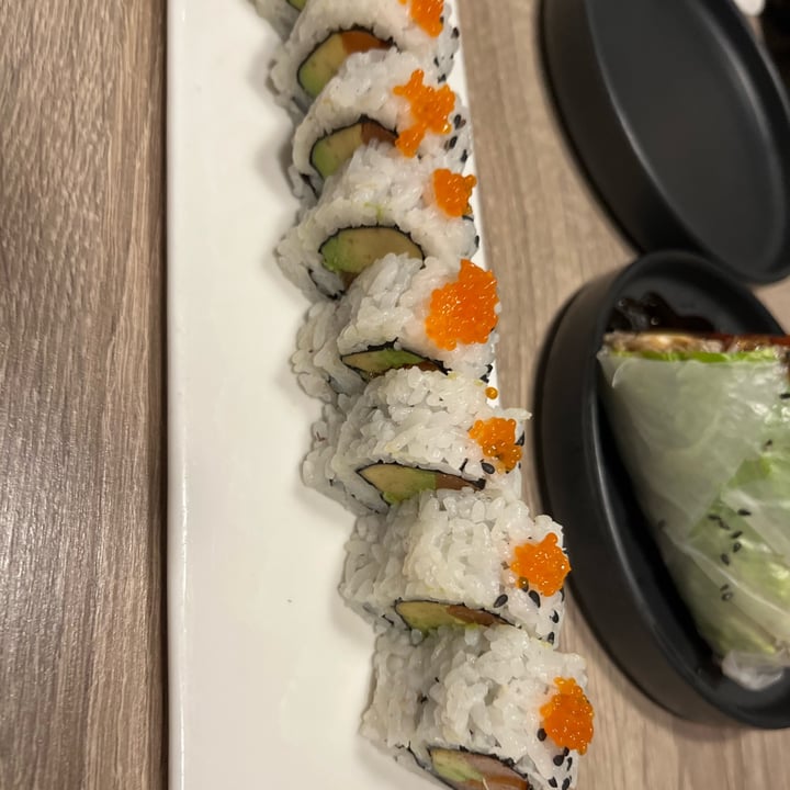 photo of Beyond Sushi (W 37th Street) “Salmon” Avocado roll shared by @lexieseats on  16 Apr 2023 - review