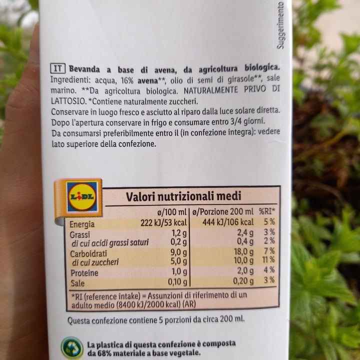 photo of Vemondo Latte di avena shared by @martiardi on  23 Apr 2023 - review