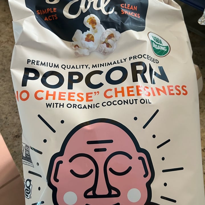 photo of Lesser Evil Snacks Organic Popcorn No Cheese Cheesiness shared by @elaz on  03 Jul 2023 - review