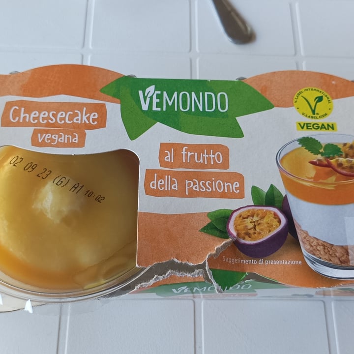 photo of Vemondo Cheesecake Al Frutto Della Passione shared by @klondalini76 on  06 Aug 2023 - review