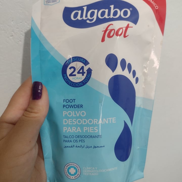 photo of Algabo Talco Desodorante Para pies shared by @tempestad on  20 Mar 2023 - review