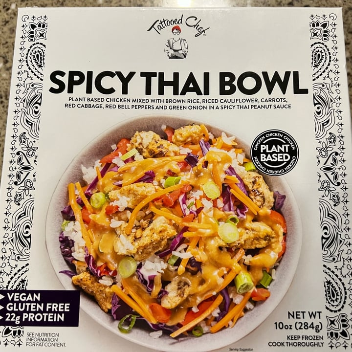 photo of Tattooed Chef Spicy Thai Bowl shared by @myblissfuljourney on  16 Jul 2023 - review