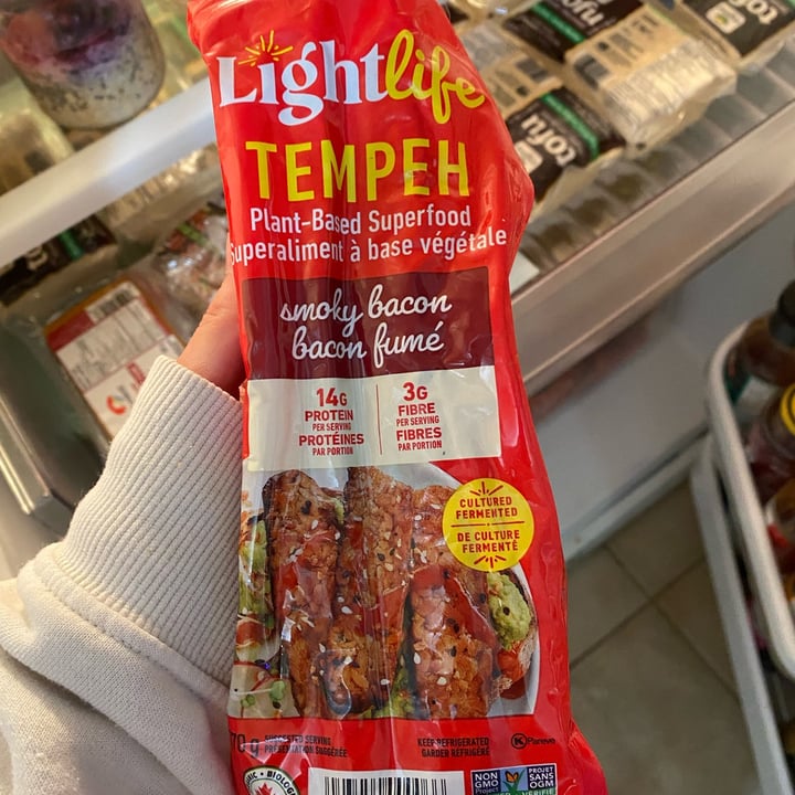 photo of Lightlife Tempeh bacon shared by @anniekimderoy on  21 Jul 2023 - review