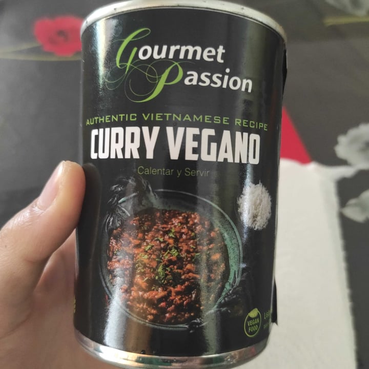 photo of Gourmet Passion Curry vegano shared by @j8se35 on  07 Apr 2023 - review