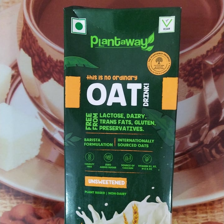 photo of Plantaway Oat Drink shared by @aniketbabar on  14 May 2023 - review