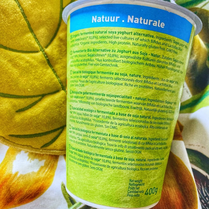 photo of Sojade Natural yogurt shared by @federicathewitch on  28 Jun 2023 - review