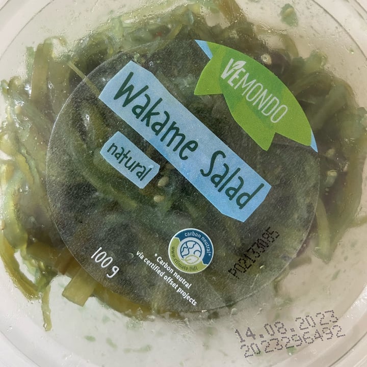 photo of Vemondo Wakame Salad Natural shared by @gaiap on  07 Aug 2023 - review