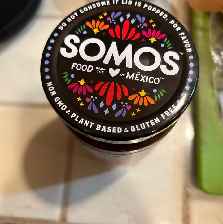 photo of SOMOS Cuatro Chiles taqueria salsa shared by @moustachedvegan on  03 Jun 2023 - review