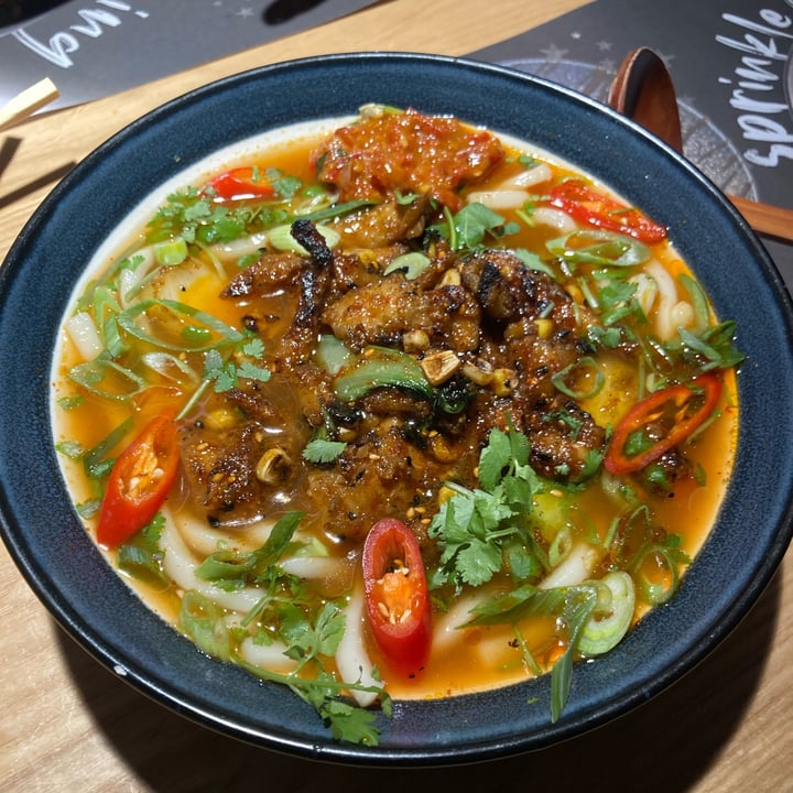 photo of wagamama Teriyaki Vegan ‘Chicken’ Ramen shared by @mollyjane on  30 Jan 2023 - review