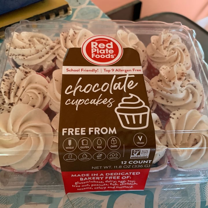 Red Plate Foods Chocolate cupcakes Review abillion