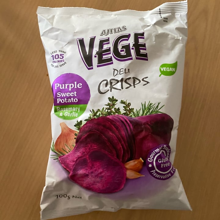 photo of Ajitas Vege Deli Crisps Rosemary & Garlic shared by @dan17 on  10 Aug 2023 - review