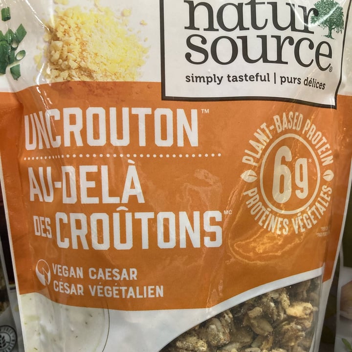 photo of NaturSource Uncrouton vegan caesar shared by @save-the-planet-2000 on  17 Jul 2023 - review