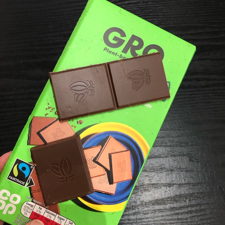 photo of GRO Gianduja Chocolate Bar shared by @bessiebean on  21 Apr 2023 - review