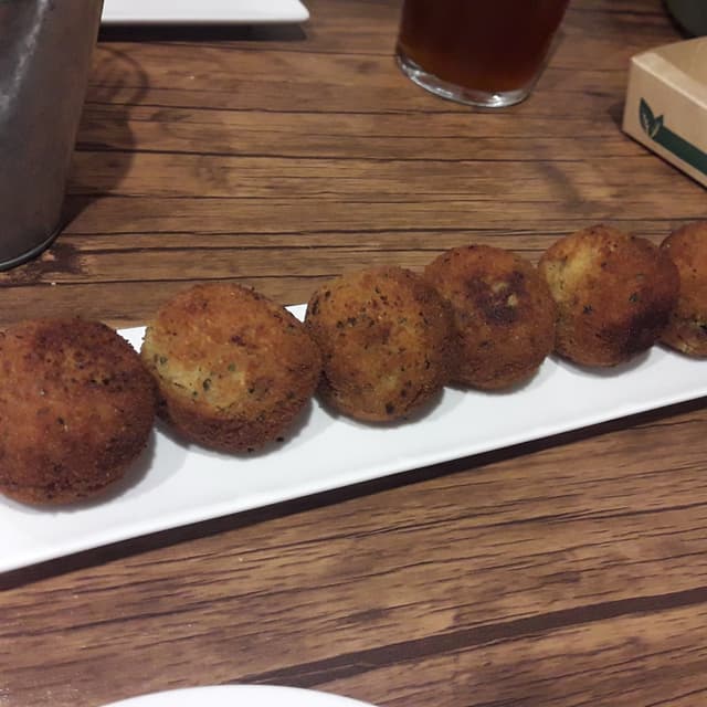 Photo of the dish “Croqueta de setas”