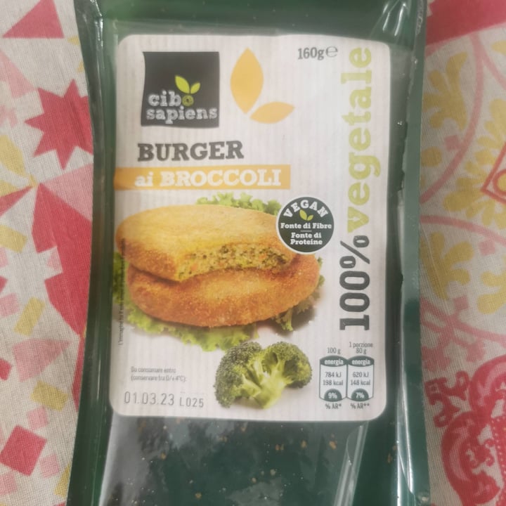 photo of Cibo Sapiens Burger Ai Broccoli shared by @pulcetta16 on  28 Feb 2023 - review