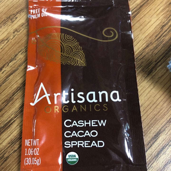 photo of Artisana Organics Cashew cacao spread shared by @oscargogh on  18 Jan 2023 - review