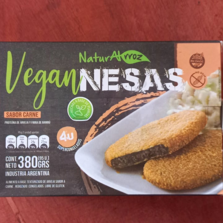 photo of Naturalrroz VeganNesas sabor carne shared by @aphrodytemoon on  27 Jan 2023 - review