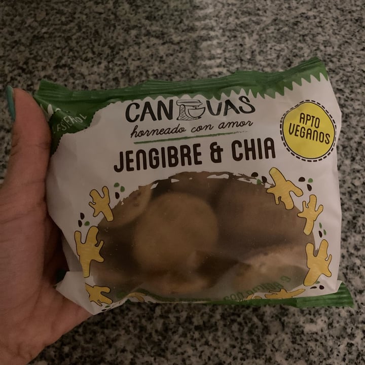 photo of Canvas Galletitas de Jengibre & Chia shared by @psivegsol on  13 Jan 2023 - review