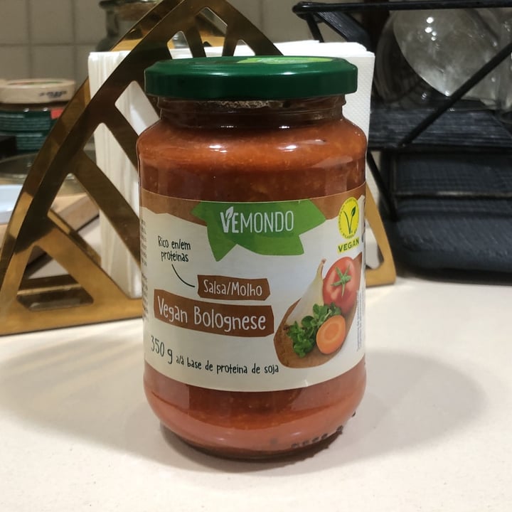 photo of Vemondo Vegan bolognese shared by @corsariknight on  01 Feb 2023 - review
