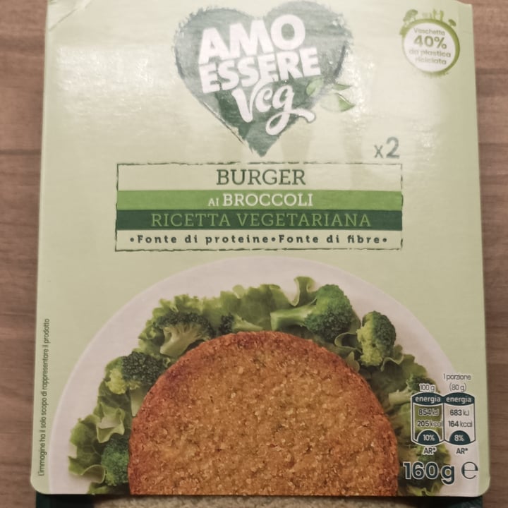 photo of Amo Essere Veg burger ai broccoli shared by @klondalini76 on  28 Jun 2023 - review