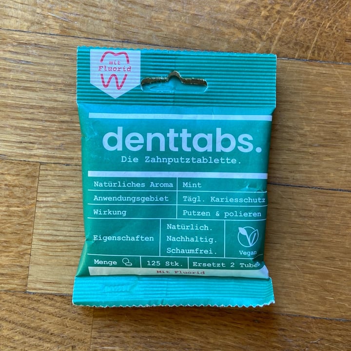 photo of DENTTABS Denttabs Zahnputztabletten shared by @isabella7 on  18 Apr 2023 - review