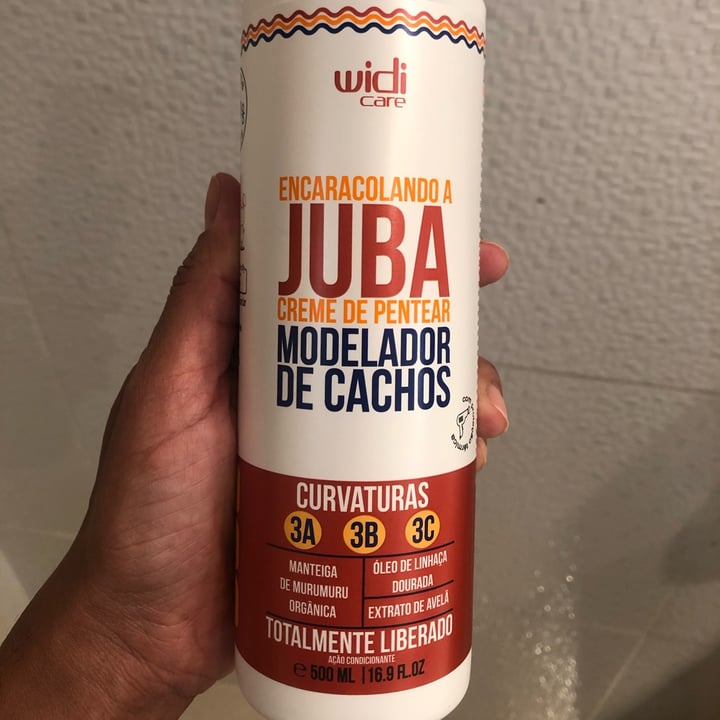 photo of Widi Care Encaracolando a Juba Creme de Pentear Modelador de cachos shared by @liraleal on  02 Feb 2023 - review