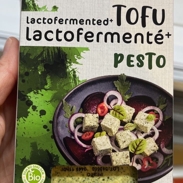 photo of Sojami Tofu Lactofermenté Pesto shared by @andreanneh on  08 May 2023 - review
