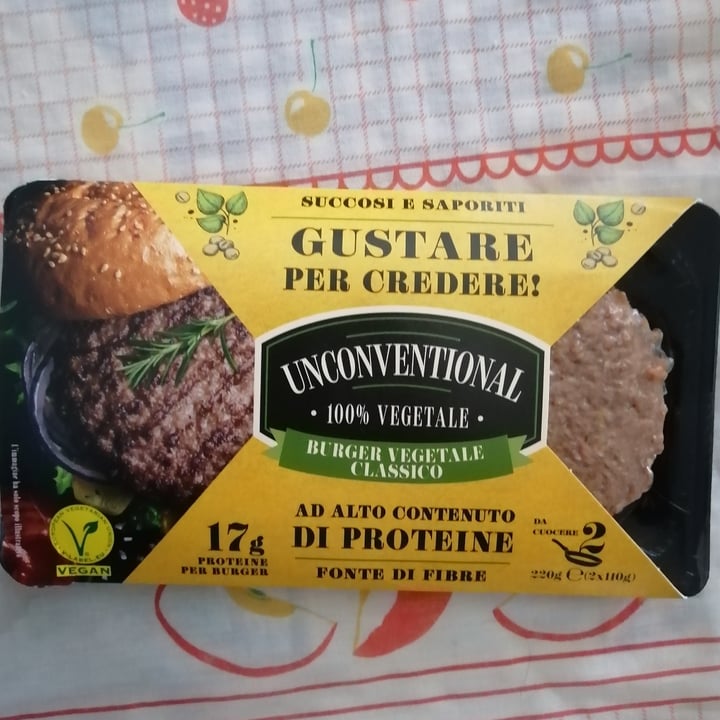 photo of Unconventional Burger Vegetale Classico - Classic Burger shared by @skmi on  06 Jan 2023 - review
