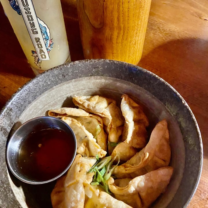 photo of Wusong Road Tiki Bar Crispy Edamame Dumplings shared by @veganeverythingchild on  28 May 2023 - review