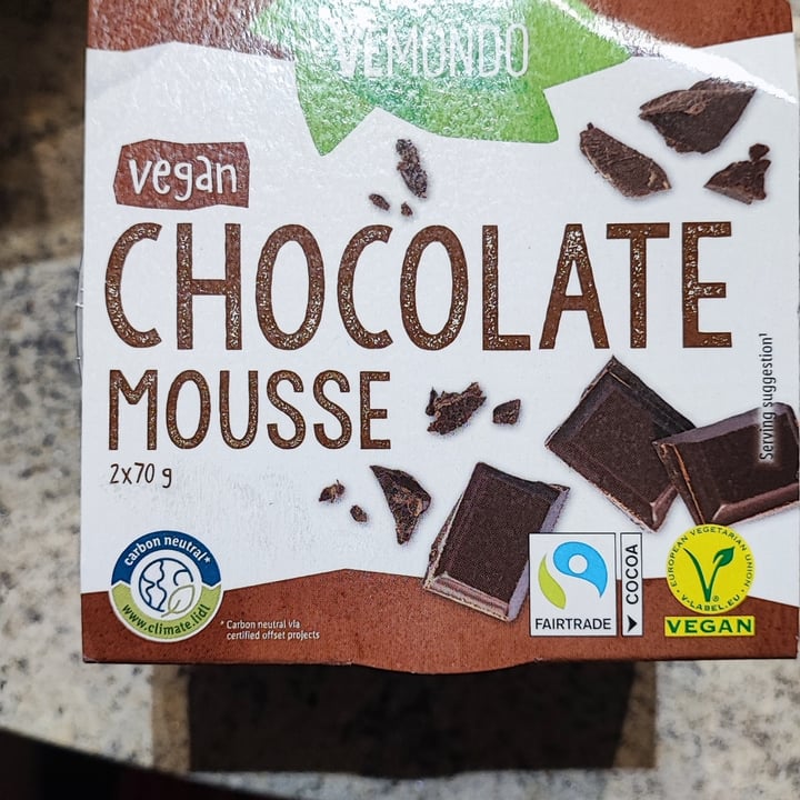 photo of Vemondo vegan chocolate mousse shared by @nausyd on  14 Apr 2023 - review